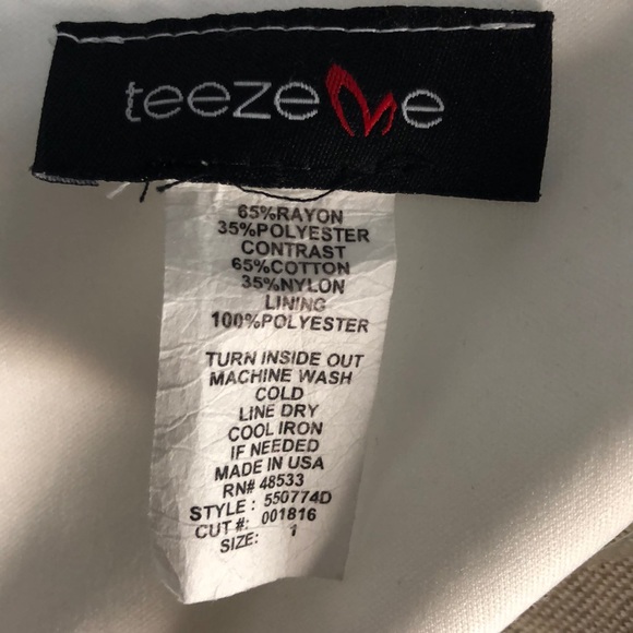 Teeze Me Halter Dress With Ruffle Bottom EUC - Picture 7 of 7